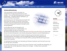 Tablet Screenshot of aare-net.ch